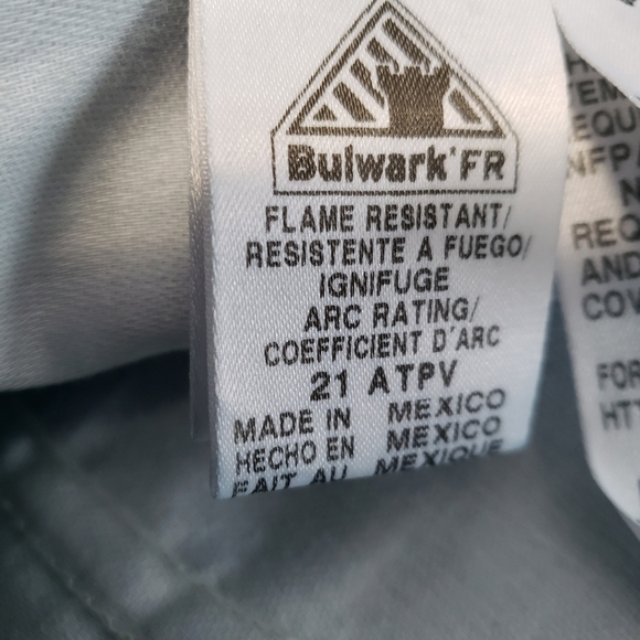 Bulwark Mens FR Jeans CAT2 2112 Relaxed Fit Straight  Flame Resistant Size 44 - Picture 11 of 12